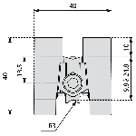 CHARIOT DE RENOVATION SIMPLE SR 4534 LA CROISEE DS