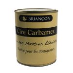 CIRE PATE CARBAMEX POT DE 1 KG  - Antique foncé