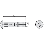 DOUILLE FEMELLE ACIER NICKELE PERMO - M4 Filetage M4