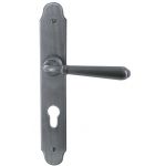 POIGNEE DE PORTE CHANTILLY FINITION SHERARDISE PATINE BRIONNE