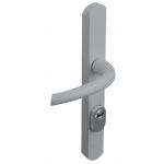 POIGNEE DE PORTE DE SECURITE SECUMAX VACHETTE PLAQUE ETROITE VACHETTE ASSA ABLOY