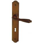 POIGNEE DE PORTE PARIS ROUILLE CIRE BRIONNE