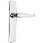 POIGNEE DE PORTE RIV-ANGERS FINITION CHROME VACHETTE