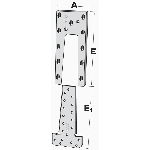 ETRIER A QUEUE D'ARONDE ETB ETRIER A QUEUE D'ARONDE ETB SIMPSON A x B x E x E1 mm 60 x 123 x 95 x 85