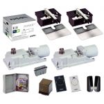 Motorisation Portail enterrée FAAC Power Kit 220V INTEGRAL