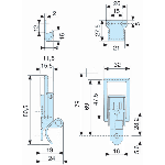 FERMETURE A LEVIER 7004