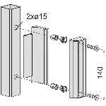 GACHE SIMPLE LOCINOX