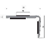 NEZ DE MARCHE ANTI-DERAPANT ADHESIF