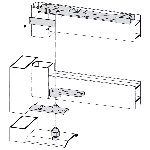 PIVOT BAS POUR RTS 85 DORMA