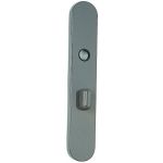 PLAQUE LONGUE ZL92 GRIS FONCE 18 NORMBAU