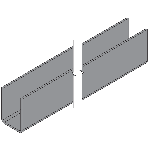 PROFIL U DE GUIDAGE ALUMINIUM MANTION