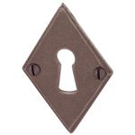 ROSACE LOSANGE LISSE FER FER ROUILLE CIRE BRIONNE