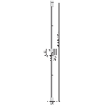 SERRURE 3 POINTS SL 8800 VERTICALE A TIRAGE VACHETTE ASSA ABLOY