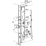 SERRURE MOTORISEE DE SECURITE MONOPOINT CERTA CERTA PERFORMANCE ABLOY