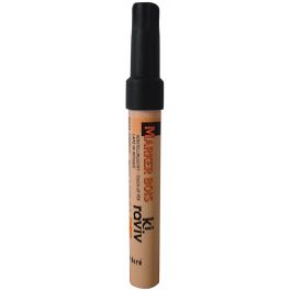 Feutre De Retouche Blanchon Carbamex® - Teinte Merisier Clair - Masque Griffures & Imperfections Bois