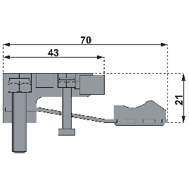 BUTEE D'ARRET RAIL SAF MANTION