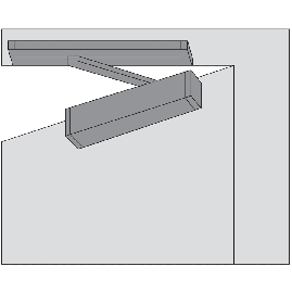 FERME-PORTE A CAME TS 92 CONTUR TYPE G DORMA