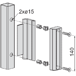 GACHE SIMPLE LOCINOX