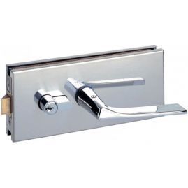 Serrure basse pour porte verre 6041 - DOM - METALUX