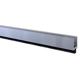 PROFILE D'ISOLATION ALUMINIUM POUR PORTE EN VERRE GDP ELLEN FRANCE  CALFEUTRAGE