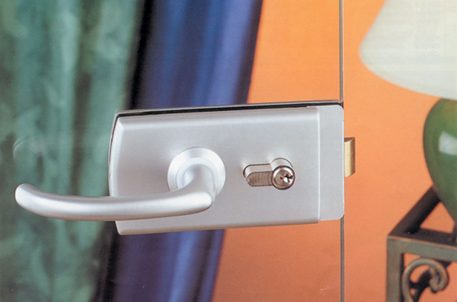 Serrure De Milieu Pour Porte En Verre